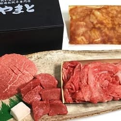 松阪牛 ４種類の肉の部位