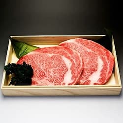 松阪牛のリブロースステーキ 2枚