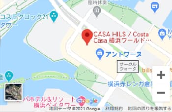 CASA HILSの店舗MAP